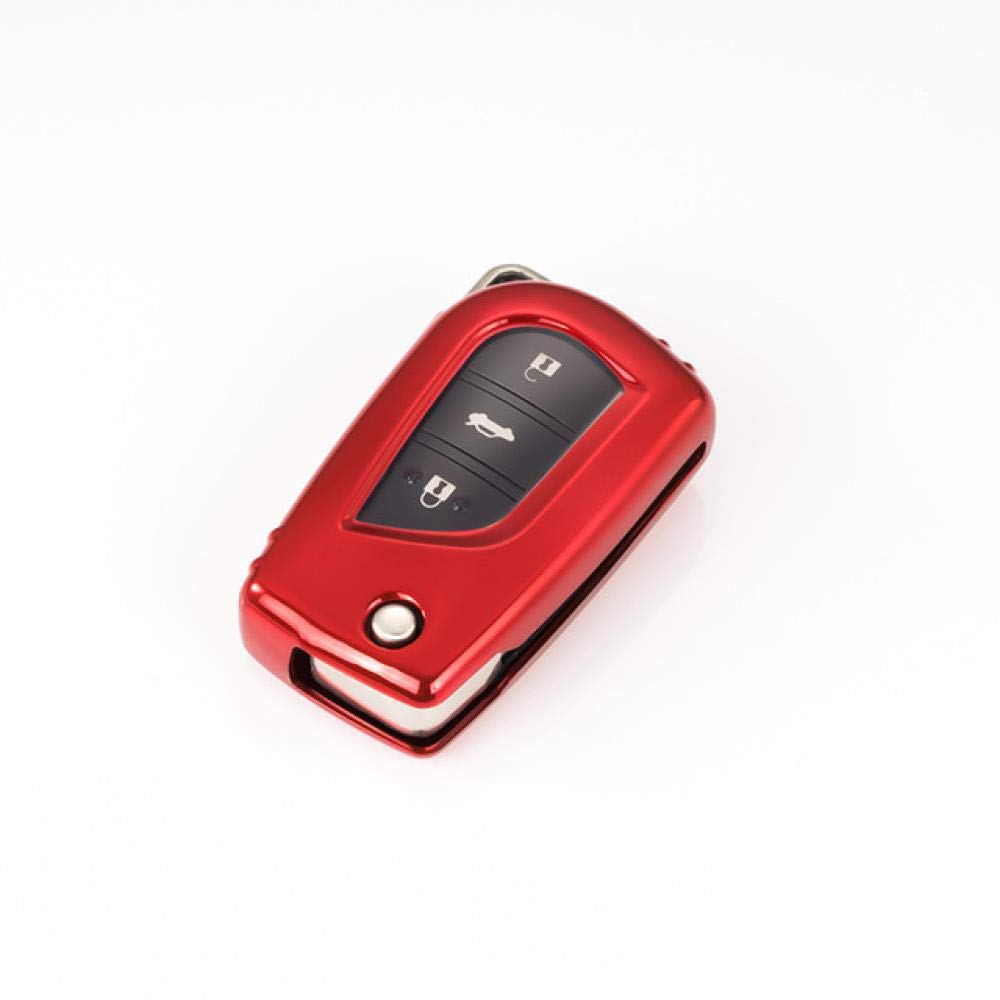 TPU CARCASA FLIP PEUGEOT  PARA DOS Y TRES BOTONES ROJA 